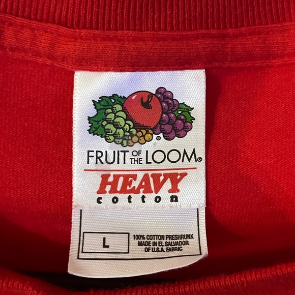 Y2K Vintage Goo Goo Dolls Shirt Here Is Gone Band Tour Red Shirt Sz Large 21x28 - Picture 4 of 9